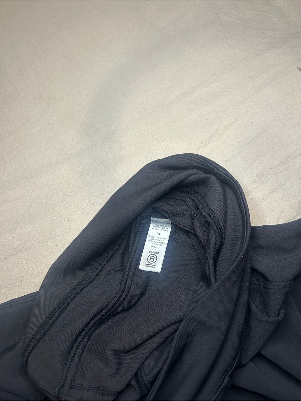 Athleta Black Ribbed-Side High-Waist Leggings - Picture 11 of 11